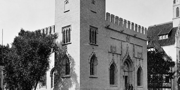 Así era la efímera réplica de la Lonja de Valencia que Rafael Guastavino construyó en Chicago en 1893